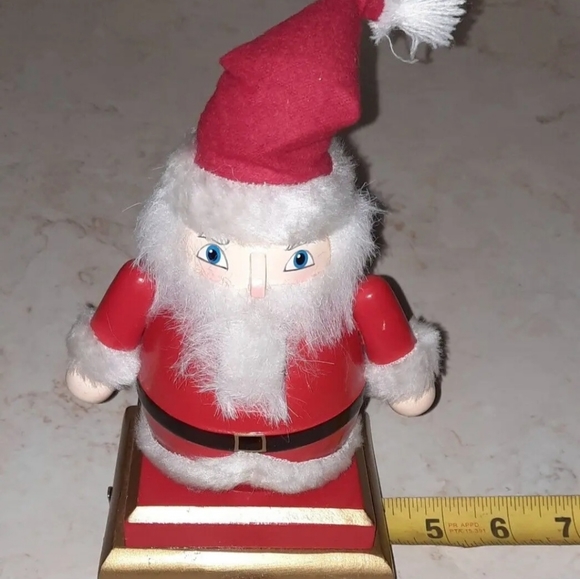 Santa Nutcracker Stocking Hanger - Picture 6 of 8